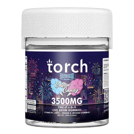 Torch Haymaker Blend Gummies 3500mg (THC-P + D-9 +THC-X) - Image 14