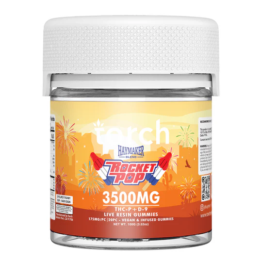 Torch Haymaker Blend Gummies 3500mg (THC-P + D-9 +THC-X) - Image 4