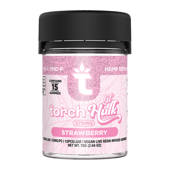 Torch Lil Hulk Gummies 375mg - Strawberry