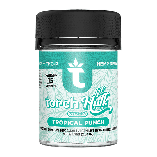 Torch Lil Hulk Gummies 375mg - Tropical Punch
