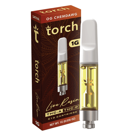 Torch Live Resin THC-A + THC-P 1G Cartridge - Image 8