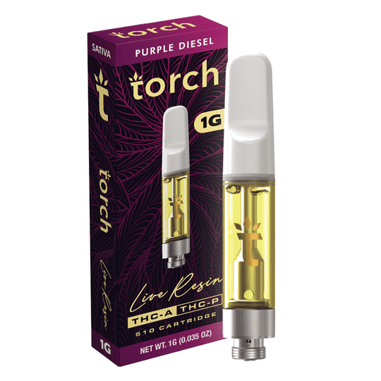 Torch Live Resin THC-A + THC-P 1G Cartridge - Image 10