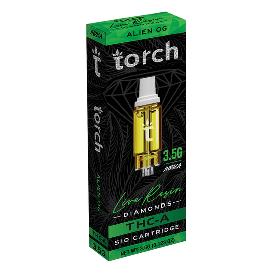 Torch Live Resin Diamonds THC-A Cartridge | 3.5g - Image 13