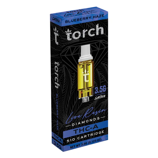 Torch Live Resin Diamonds THC-A Cartridge | 3.5g - Image 12