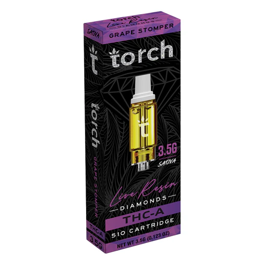 Torch Live Resin Diamonds THC-A Cartridge | 3.5g - Image 15