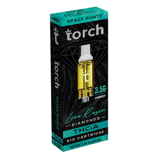 Torch Live Resin Diamonds THC-A Cartridge | 3.5g - Image 8