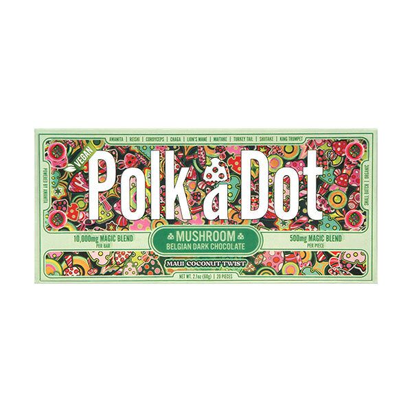 Polk A Dot Mushroom Blend Chocolate Bar | 10,000mg - Image 12