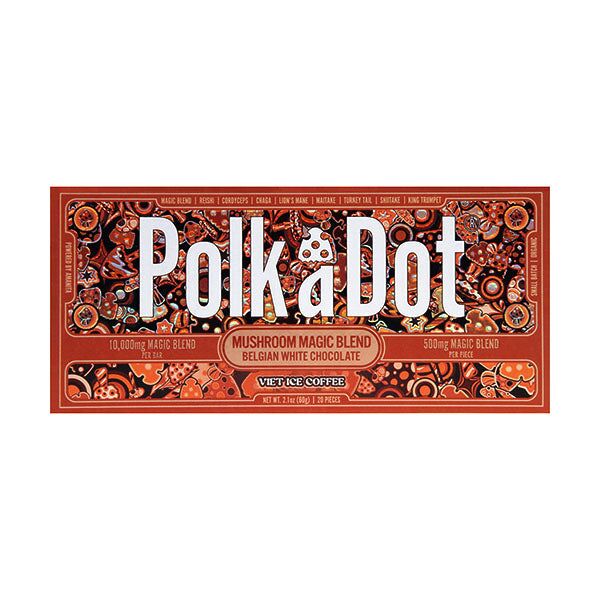 Polk A Dot Mushroom Blend Chocolate Bar | 10,000mg - Image 11