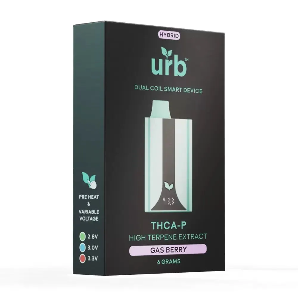 Urb Smart Device THCA-P Disposable 6ML - Gas Berry