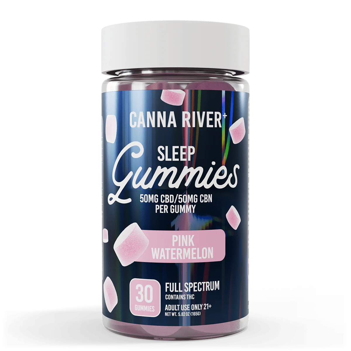 Full Spectrum CBD Gummies for Sleep - Canna River - Image 2