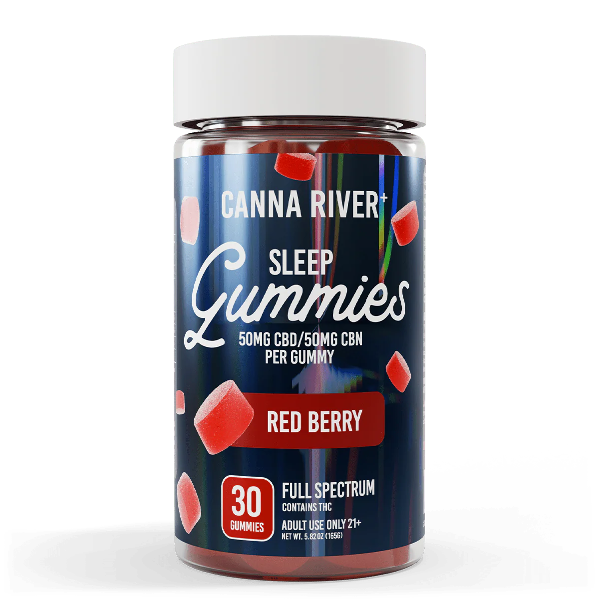 Full Spectrum CBD Gummies for Sleep - Canna River - Image 4
