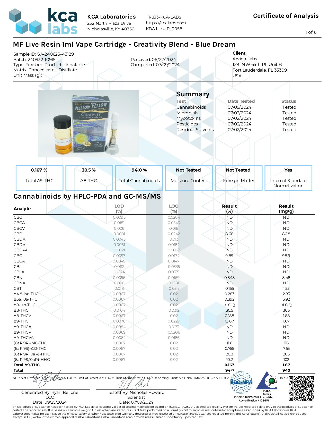 Mellow Fellow Live Resin 1mL Vape Cartridge - Image 38