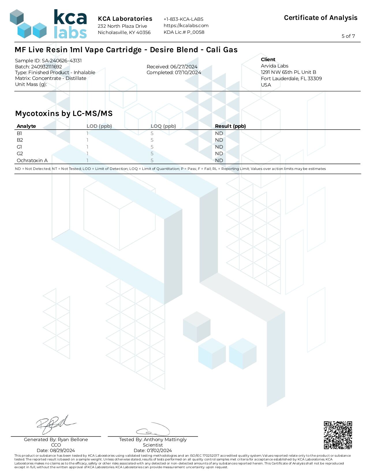 Mellow Fellow Live Resin 1mL Vape Cartridge - Image 56