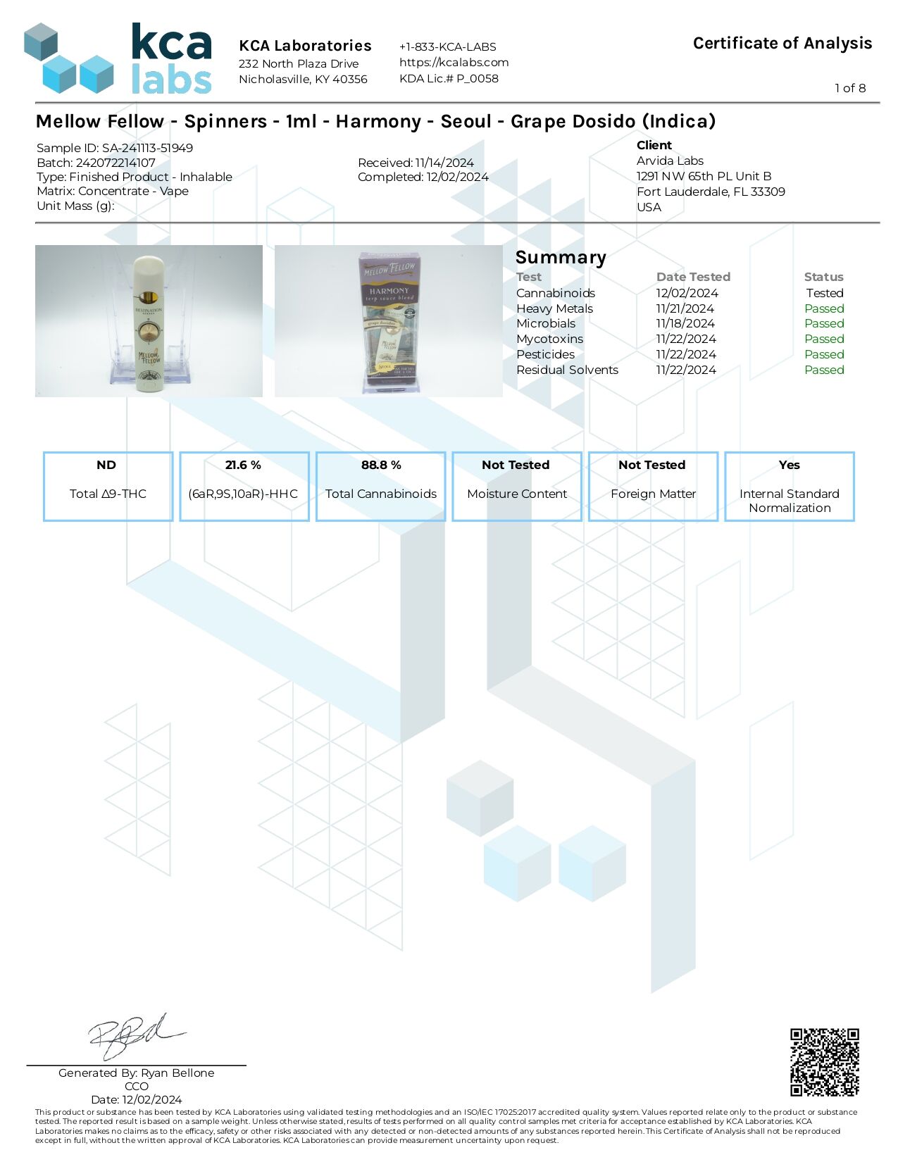 Mellow Fellow Terp Sauce 1mL Disposable Vapes 360° Spinner Device - Image 35