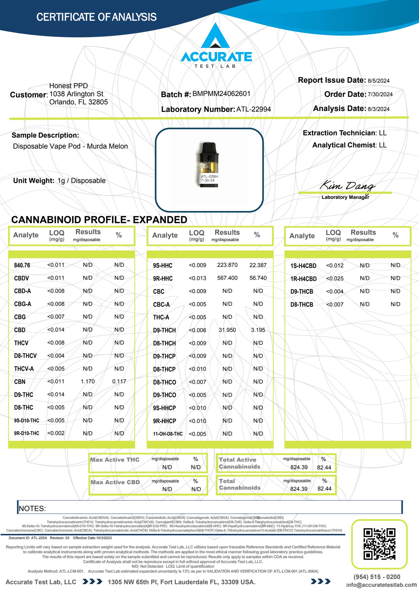 Pushin P's Black Market Disposable Vape Pod 1g THCH Blend - Image 5