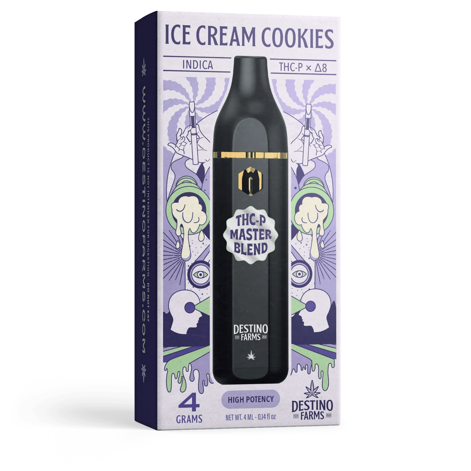 Destino Farms 4G THC-P Master Blend Disposable Vape