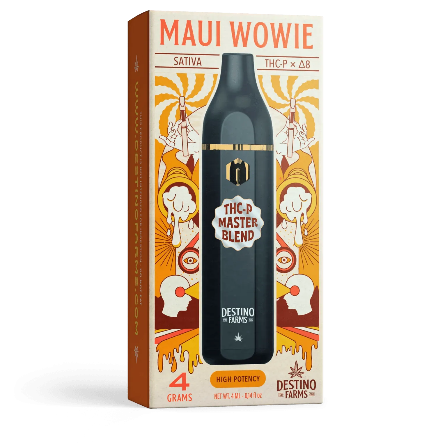 Destino Farms 4G THC-P Master Blend Disposable Vape