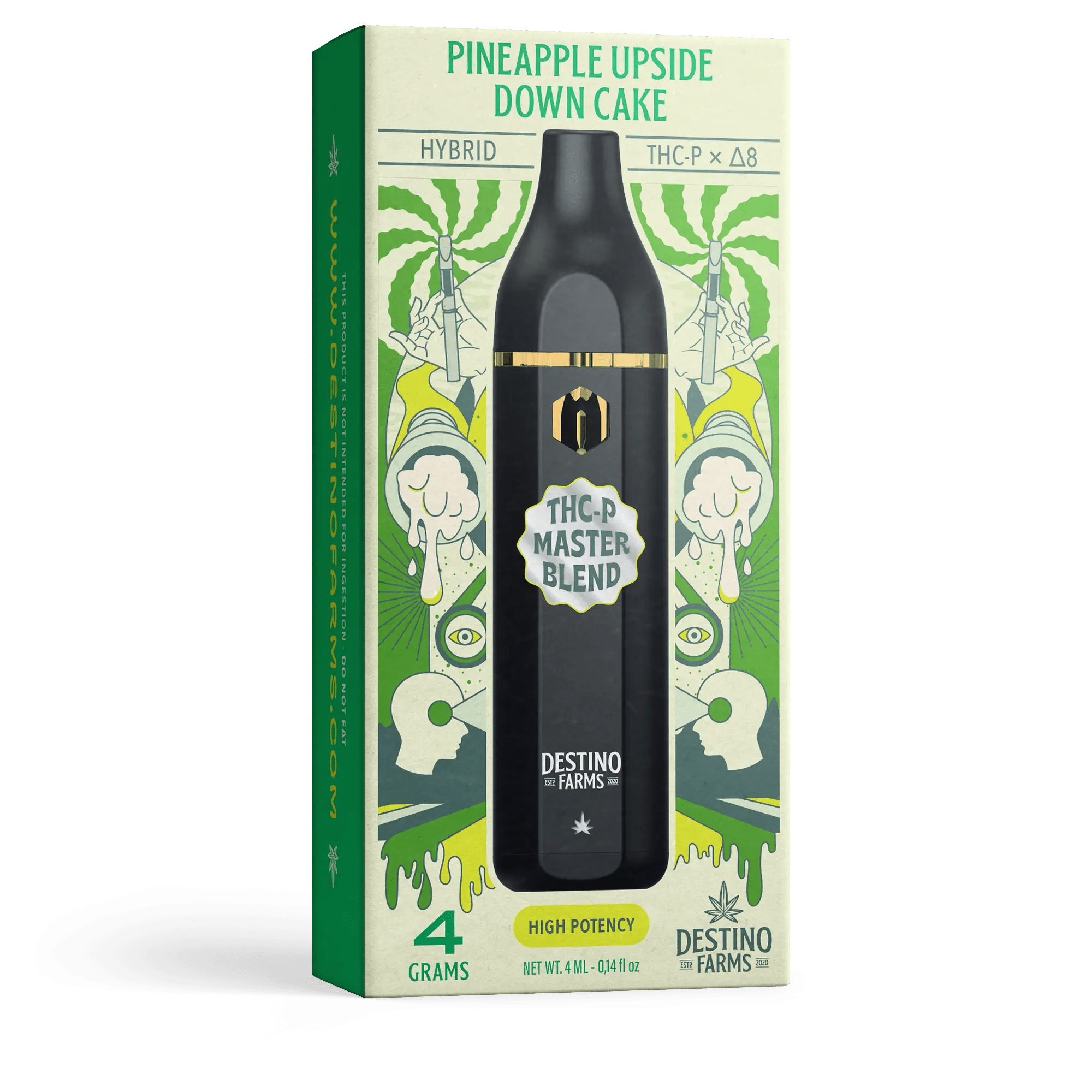 Destino Farms 4G THC-P Master Blend Disposable Vape