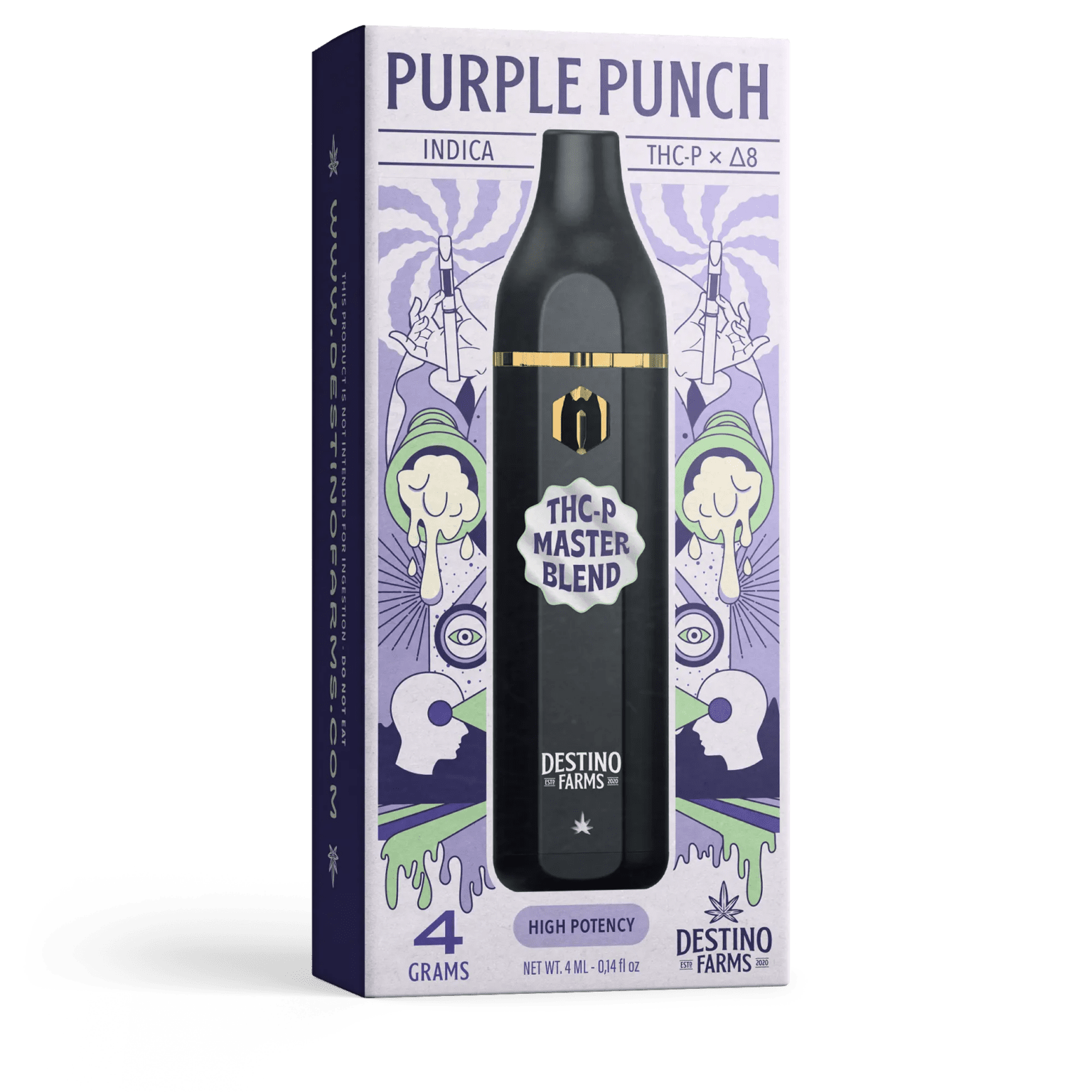 Destino Farms 4G THC-P Master Blend Disposable Vape
