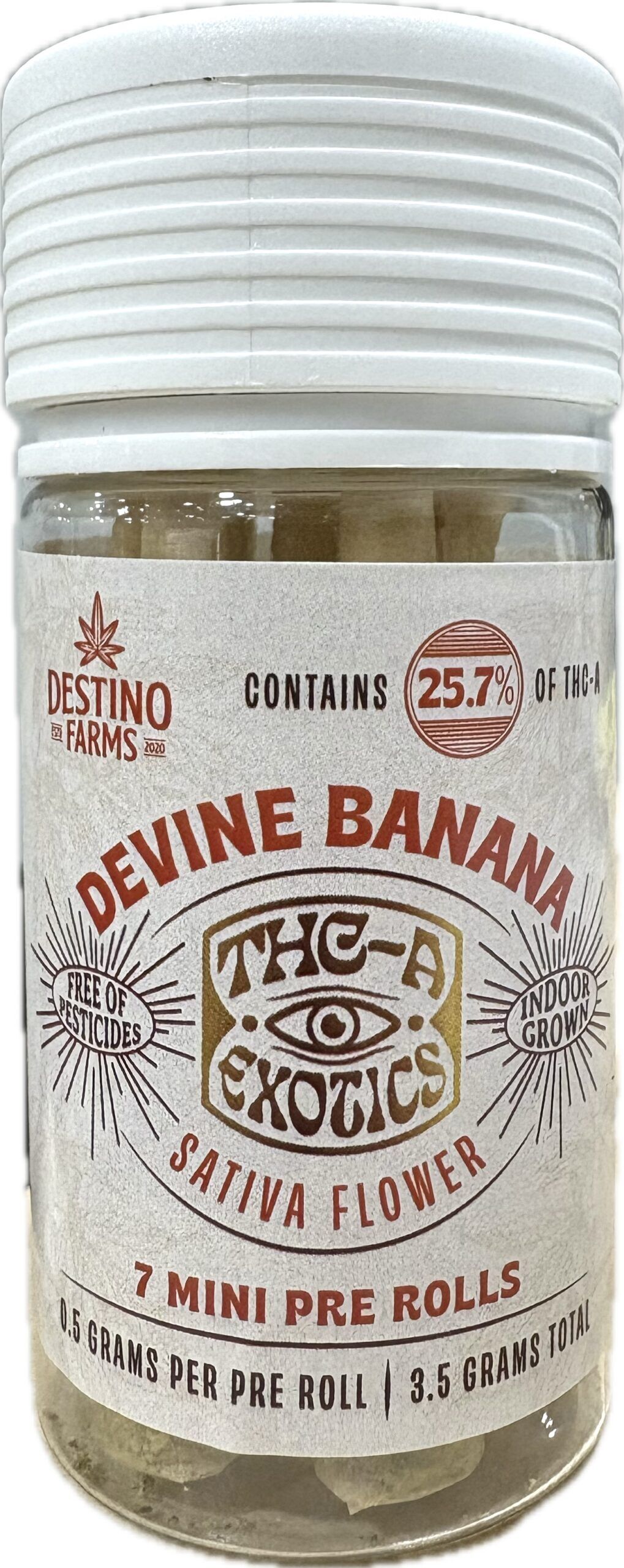 Destino Farms THCA Mini Pre Rolls 3.5G - Image 2