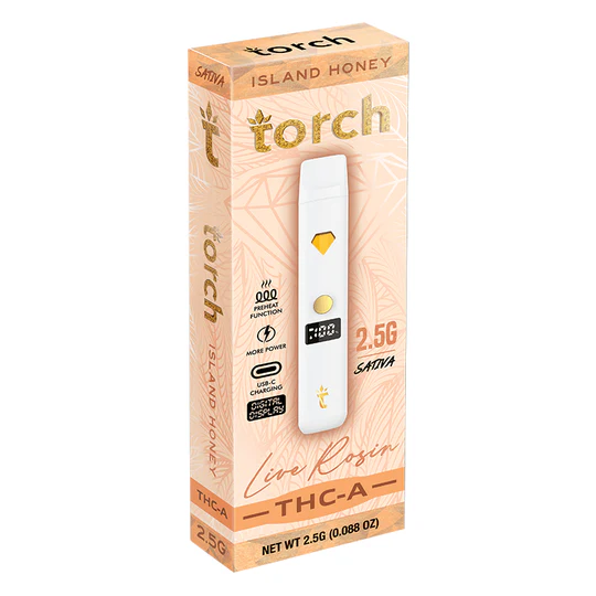 Torch THC-A Live Rosin Disposable | 2.5g - Image 11