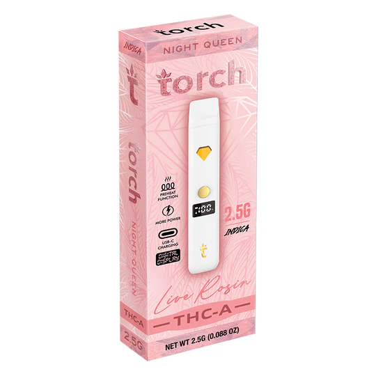 Torch THC-A Live Rosin Disposable | 2.5g - Image 12