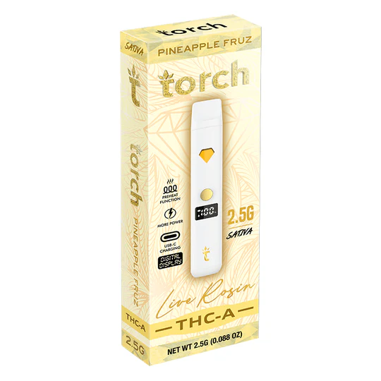 Torch THC-A Live Rosin Disposable | 2.5g - Image 14