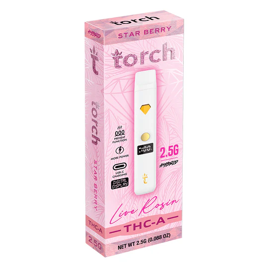 Torch THC-A Live Rosin Disposable | 2.5g - Image 8