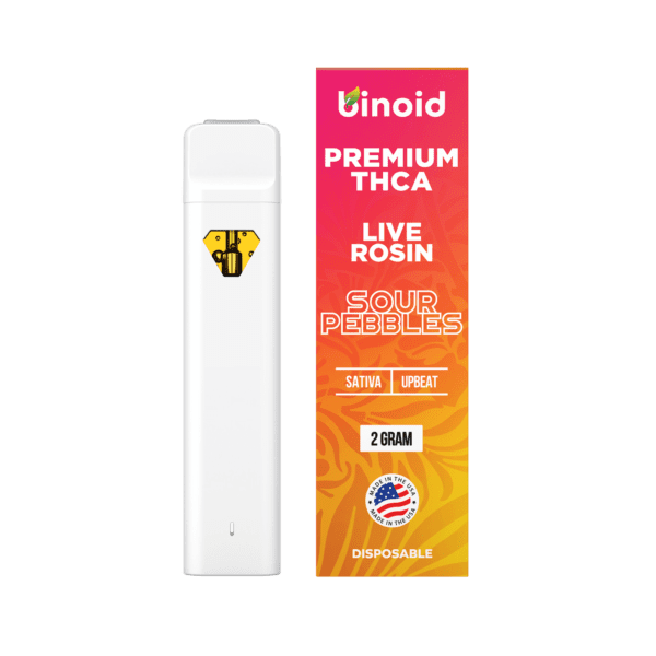 Binoid THCA 2g Disposable Vape - Sour Pebbles (Sativa)