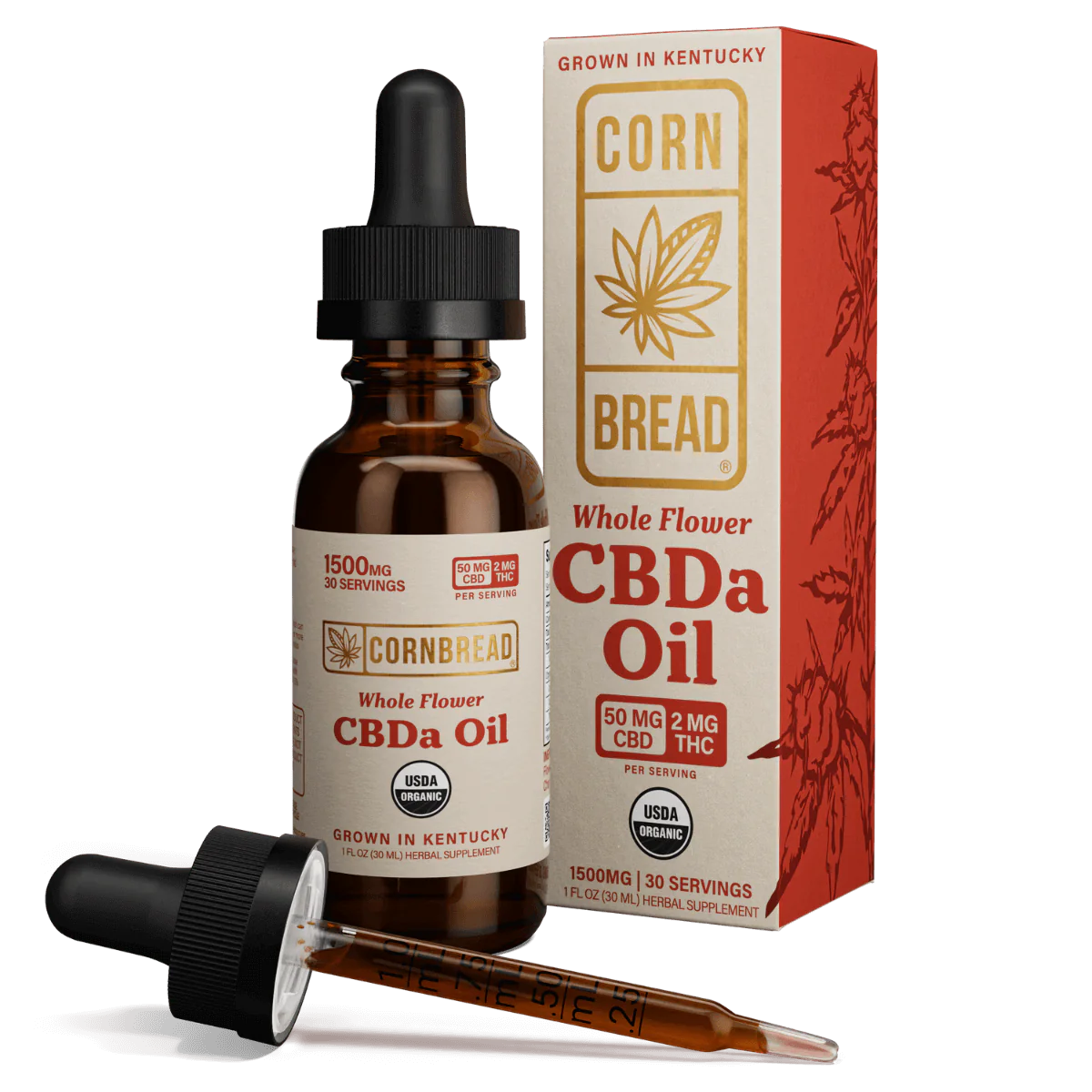 Cornbread Whole Flower CBDa Oil - 1500mg
