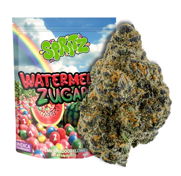 Sluggers Spritz Premium Terp Infused Indoor THC-A Flower 3.5G watermelon zugar