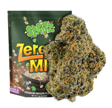 Sluggers Spritz Premium Terp Infused Indoor THC-A Flower 3.5G zereal milk