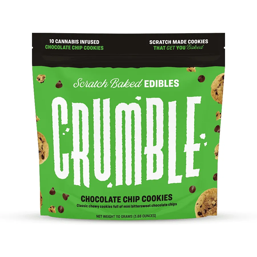 Crumble Cookies 100mg Chocolate Chip