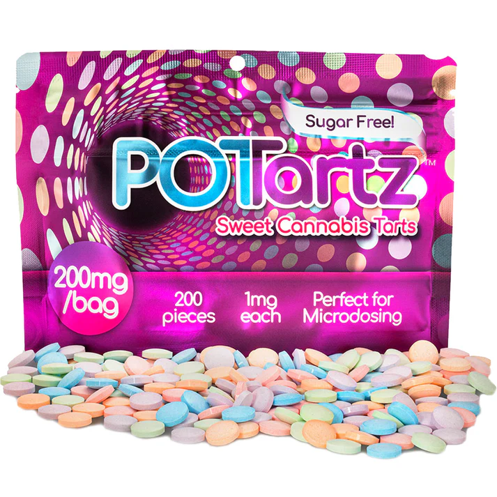 Pottartz Sweet Cannabis Tarts 200mg