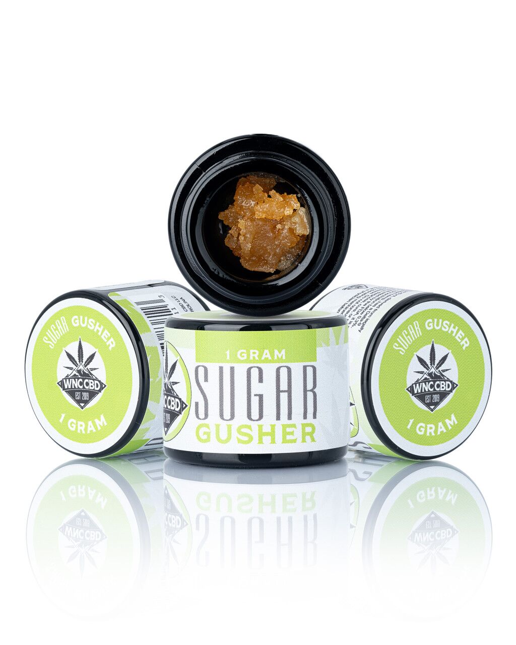 WNC CBD THCa Sugar Concentrate 1g Gusher Sugar