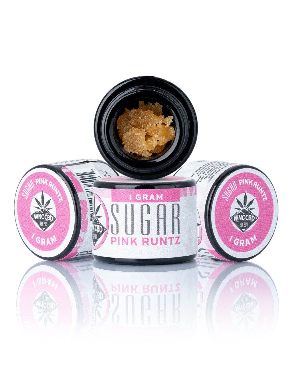 WNC CBD THCa Sugar Concentrate 1g Pink Runtz Sugar