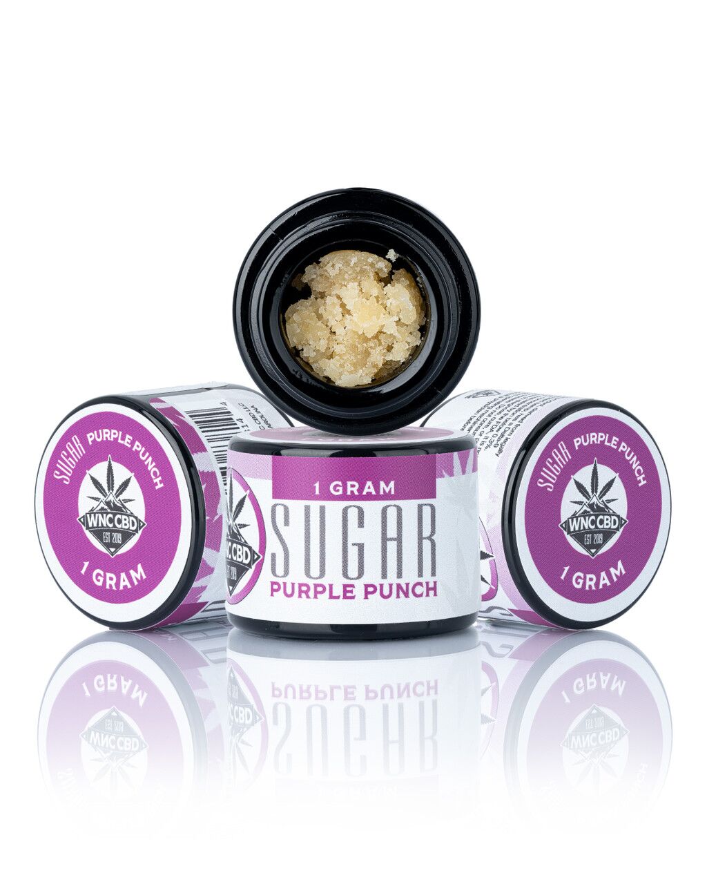 WNC CBD THCa Sugar Concentrate 1g Purple Punch Sugar
