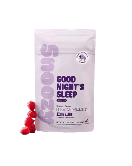 Snoozy CBD + CBN Good Night’s Sleep Gummies THC Free