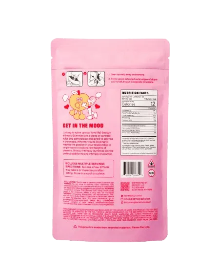 CBD +Delta 9 THC Gummies for Intimacy Love is all you need - Snoozy - Image 3