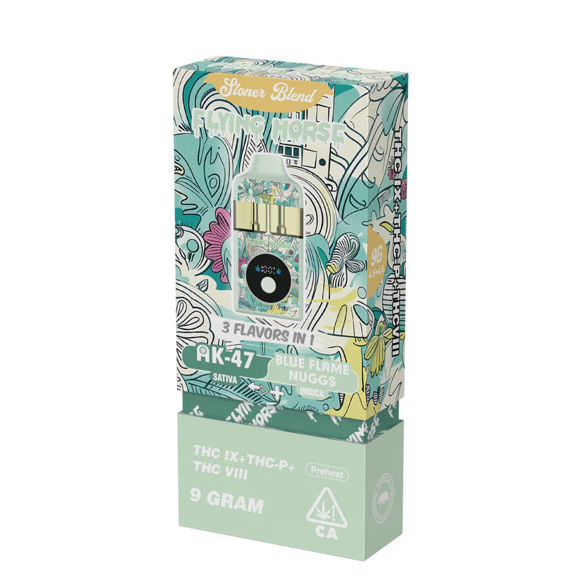 Flying Horse Stoner Blend 3-in-1 Disposable Vape - 9g - Image 2
