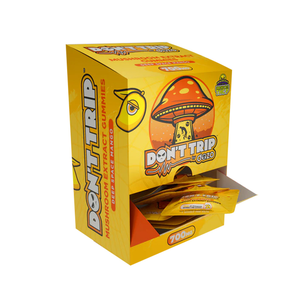 Dozo Don’t Trip THC-P Mushroom Extract Gummies - Deep Space Mango