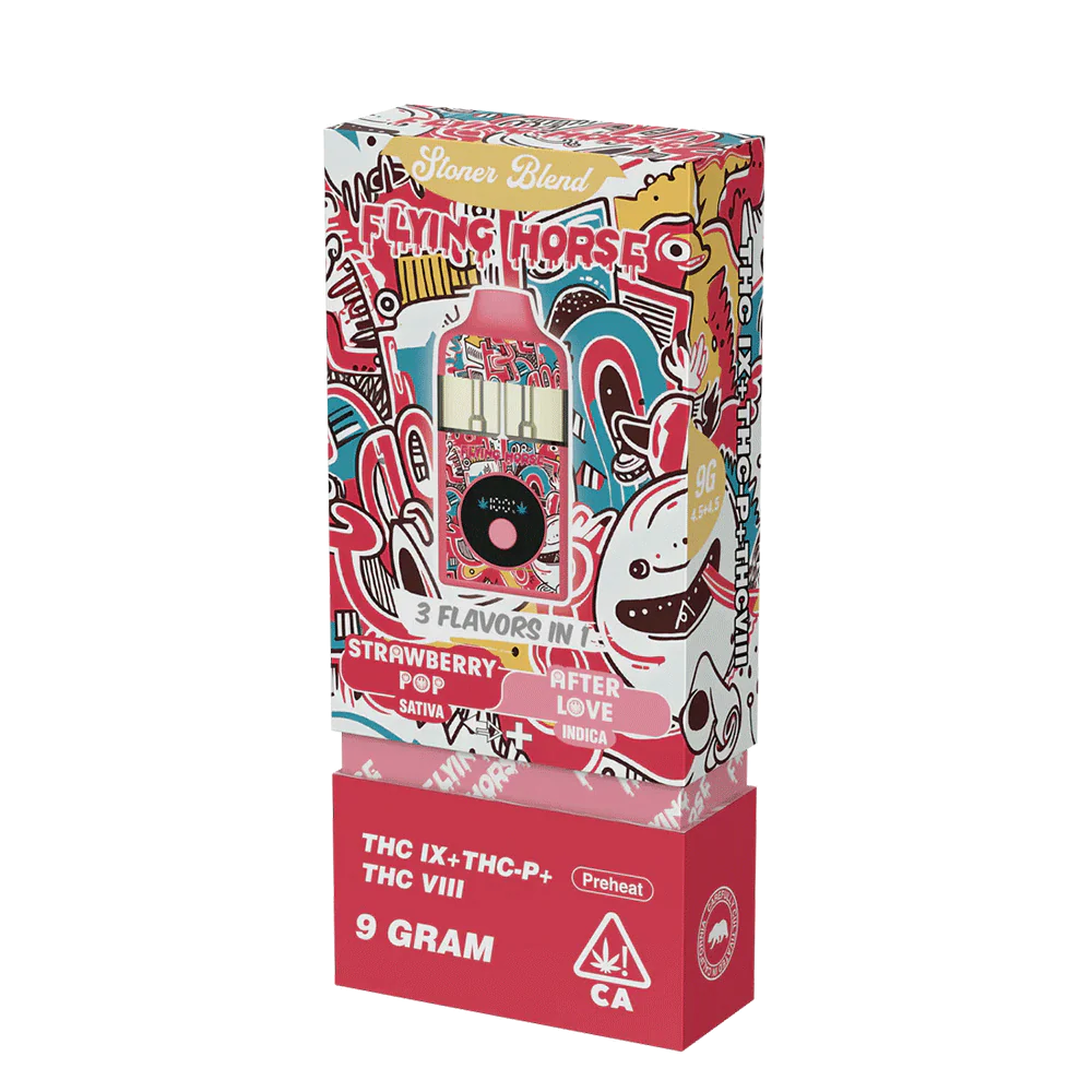 Flying Horse Stoner Blend 3-in-1 Disposable Vape - 9g - Image 6