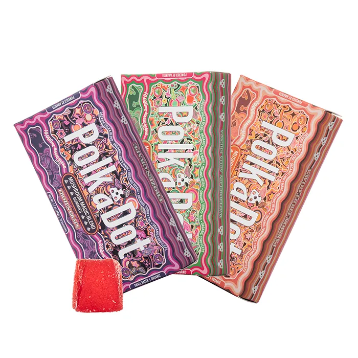 Polk A Dot Amanita Mushroom Gummies – 10,000mg Magic Blend (10 Gummies)