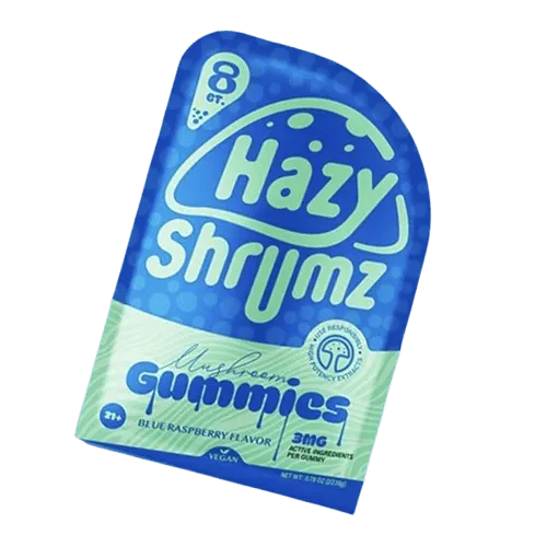 Hazy Shrumz Vegan Mushroom Gummies 8CT