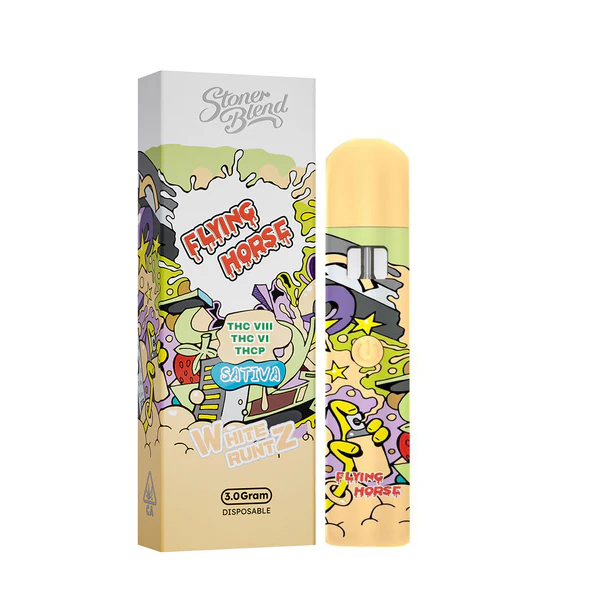Flying-Horse-–-Stoner-Blend-3GM-THCP-THC-VIII-THC-VI-white-Runtz