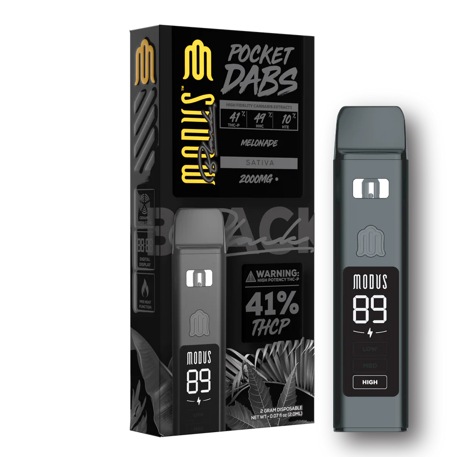 Black Pocket Dabs Vape By Modus
