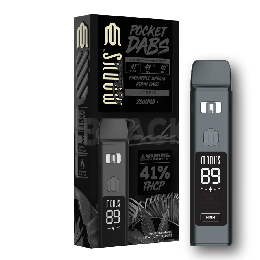 Black Pocket Dabs Vape By Modus
