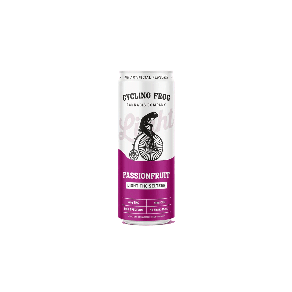 Cycling Frog THC Seltzer 2mg Thc - 4mg Cbd