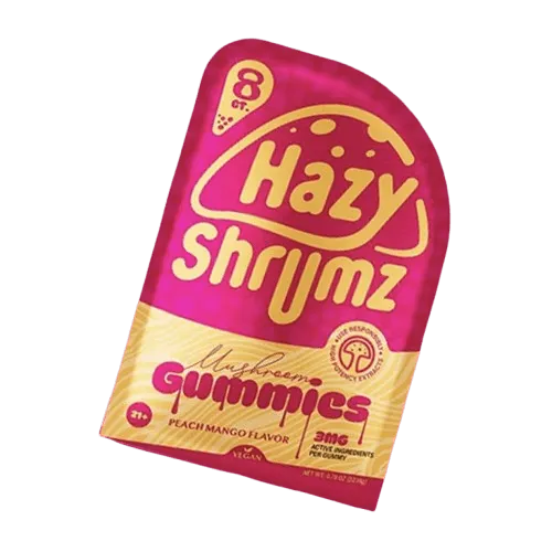 Hazy Shrumz Vegan Mushroom Gummies 8CT