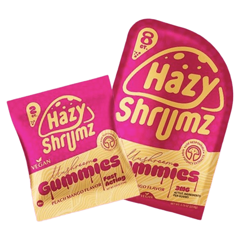 Hazy Shrumz Vegan Mushroom Gummies 8CT